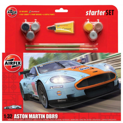 Aston Martin DBR9 Gulf (1:32) Starter Set A50110 - Airfix