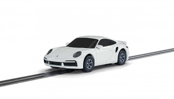 Autíčko MICRO SCALEXTRIC G2214 - Micro Scalextric Porsche 911 Turbo Car - White (1:64)