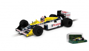 Autíčko Single Seater SCALEXTRIC C4309 - Williams FW11 - Nelson Piquet 1987 World Champion (1:32)