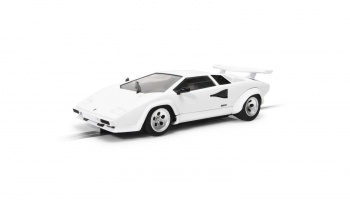 Autíčko Street SCALEXTRIC C4336 - Lamborghini Countach - White (1:32)