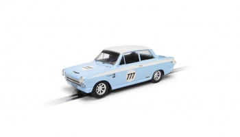 Autíčko Touring- Ford Lotus Cortina – Jordan Racing Team – Mark Sumpter (1:32) - SCALEXTRIC