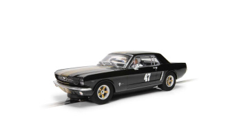 Autíčko Touring - Ford Mustang - Black and Gold (1:32) - SCALEXTRIC