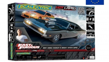 Autodráha SCALEXTRIC C1458P - Fast and Furious Hot Laps (1:32) - Scalextric