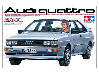 Audi quattro 1/24 - Tamiya