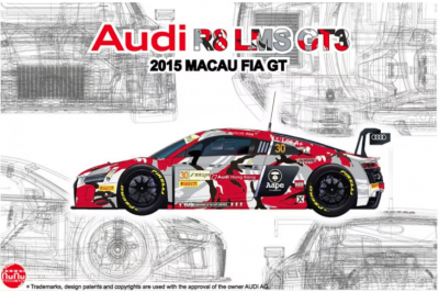 Audi R8 LMS GT3 Macau FIA GT World Cup Championship 2015 1/24 - NuNu Models