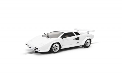 Autíčko Street SCALEXTRIC C4336 - Lamborghini Countach - White (1:32)