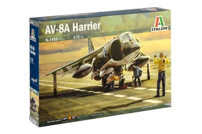 AV-8A HARRIER (1:72) Italeri Model Kit 1410 - Italeri