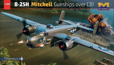 B-25H Mitchell Gunships over CBI 1/32 - Hong Kong Models