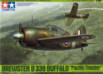 B-339 Buffalo Pacific Theater Brewster (1:48) - Tamiya