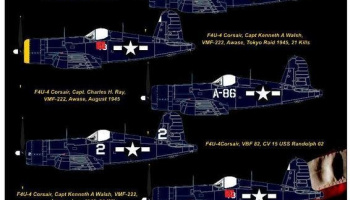 1/32 F4U-4 CORSAIR WW2 - Wet Transfers