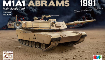 M1A1 Abrams Gulf War 1991 1/35 - RFM