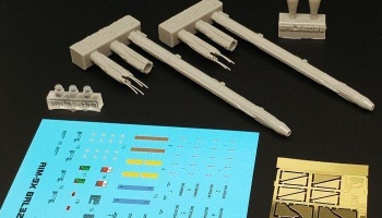 1/32 AIM-9X Sidewinder (2pcs) resin kit of AA missiles