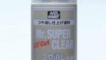 Mr. Super Clear UV Flat Spray - 170ml - Gunze