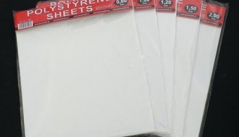 Polystyrene sheets 1,0 mm – Plus Model