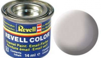 Barva Revell emailová - 43 matná šedá (grey mat USAF w.) – Revell