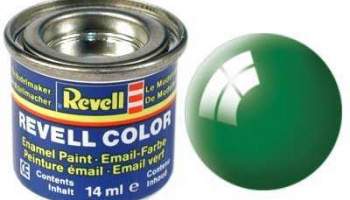 Barva Revell emailová - 32161: lesklá smaragdově zelená (emerald green gloss)