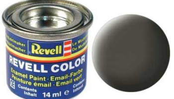 Barva Revell emailová 67 (32167) matná zelenavě šedá (greenish grey mat)