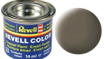 Barva Revell emailová - 32186: matná olivově hnědá (olive brown mat)