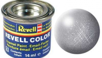Barva Revell emailová - 91 metalická ocelová (steel metallic) – Revell