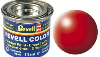 Barva Revell emailová - 332 hedvábná světle červená (luminous red silk) – Revell