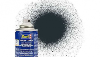 Barva Revell ve spreji - 34109: matná antracitová šedá (anthracite grey mat)