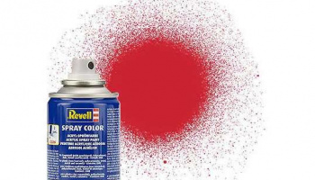 Barva Revell ve spreji - 34330: hedvábná ohnivě rudá (fiery red silk)