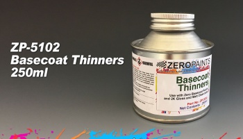 Basecoat Thinners 250ml - Zero Paints