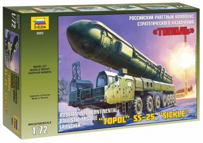 Ballistic Missile Launcher "Topol" (1:72) - Zvezda