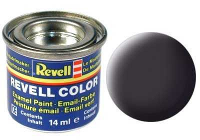 Barva Revell emailová 06 (32106) matná dehtově černá (tar mat) – Revell
