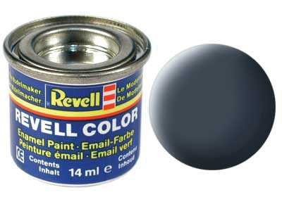 Barva Revell emailová - 09 matná antracitová šedá (anthracite grey mat) – Revell