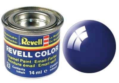 Barva Revell emailová - 32151: leská ultramarínová modrá (ultramarine-blue gloss)