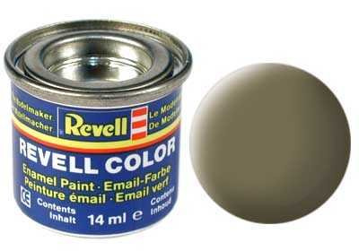 Barva Revell emailová 39 (32139) - matná tmavě zelená (dark green mat) – Revell