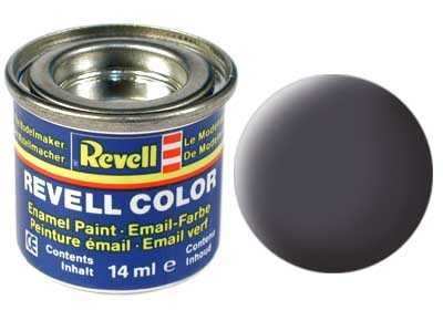 Barva Revell emailová - 74 matná lodní šedá (gunship-grey mat USAF) – Revell