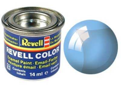 Barva Revell emailová - 752: transparentní modrá (blue clear) – Revell