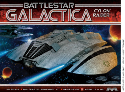 Battlestar Galactica Original 1978: Cylon Raider 1/32 - Moebius Models