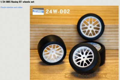 BBS Racing GT wheels set 1/24 - PIT WALL