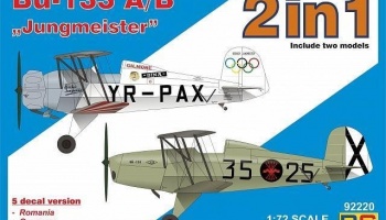 1/72 Bücker 133 A/B "Jungm." double kit