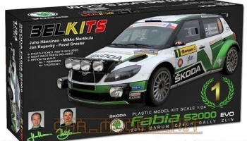 Škoda Fabia S2000 EVO 1/24 - Belkits