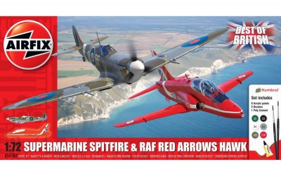 Best of British Spitfire and Hawk (1:72) - Airfix