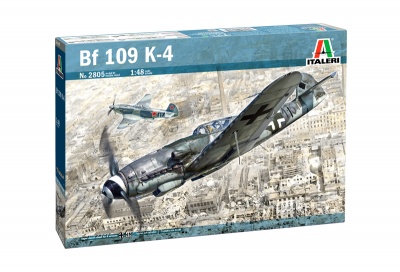 Bf 109 K-4 (1:48) Model Kit letadlo 2805 - Italeri