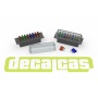 Blade fuse box 8 ways with fuses 1/12 - Decalcas