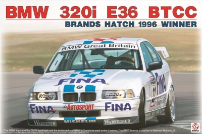 BMW 320i BTCC Brands Hatch 1996 Winner 1/24 - Beemax