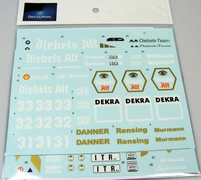 BMW M3 (E30) Diebels Alt #31/32/33 DTM '92 Decal for Beemax - Decalpool