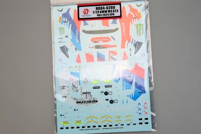 BMW M4 GT3 46# 2024 SPA 1/24 - Hobby Design