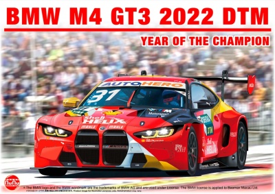 BMW M4 GT3 DTM Champion 2022 1:24 - NuNu Model Kit