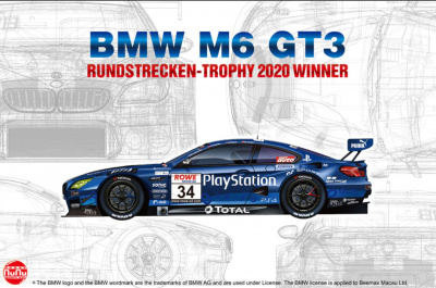 BMW M6 GT3 Rundstrecken-Trophy 2020 Winner 1/24 - NuNu Models