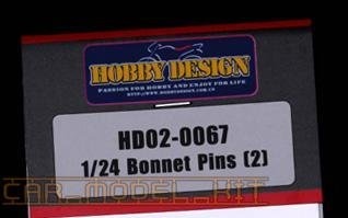 Bonnet Pins(2) - Hobby Design