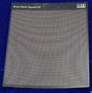 Brass Mesh Square No.2 - KA-Models