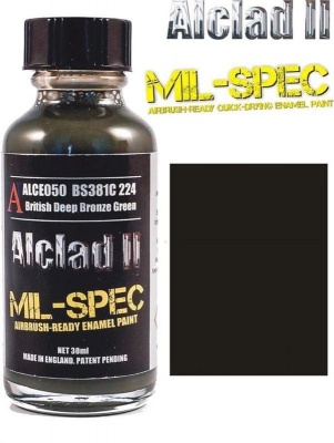 British Deep Bronze Green (BS381C-224) - 30ml - Alclad2