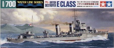 British Destroyer E Class 1/700 – Tamiya